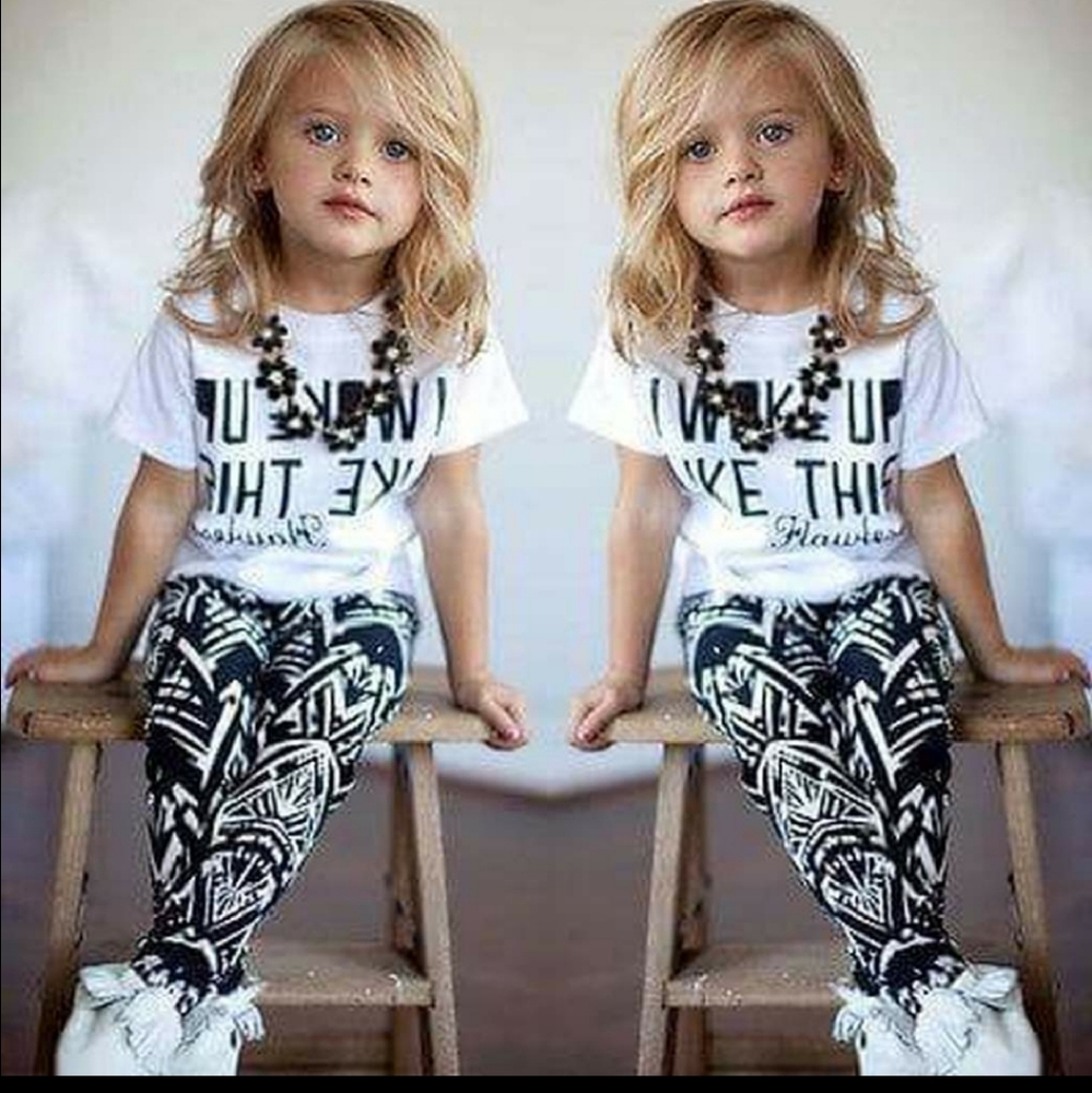 I WOKE UP LIKE THIS FLAWLESS GIRLS OUTFIT - - BR